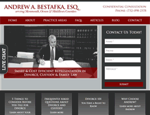 Tablet Screenshot of bestafkalaw.com